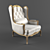 Luxury Armchair: Essepi Poltrone 3D model small image 1