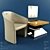 Luxury Bentley Home Chair & Accessories 3D model small image 1