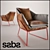 Modern New York Armchair 3D model small image 1