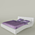 Hoff Brooklyn Bed - Sleek and Spacious 3D model small image 1