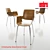 Elegant Christophe Marchand Chair 3D model small image 1