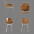 Elegant Christophe Marchand Chair 3D model small image 3