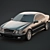 Sleek Mercedes CLK W208 Coupe 3D model small image 1