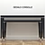 Sleek Lacquered Console by FENDI CASA 3D model small image 1