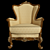 Cozy Relaxation Chair 3D model small image 2