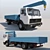 Mercedes Truck Crane: Precision and Power 3D model small image 1