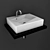 Sleek Tabletop Washbasin: Modern Design 3D model small image 1