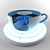 Cupception: Innovative Cafeteria Cup Table 3D model small image 1