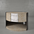 Luxury Marble Bedside Table: Turri Curbstone 3D model small image 1