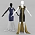 Elegant Display Mannequin 3D model small image 1