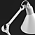 Title: Gras No.207 Oak Desk Lamp 3D model small image 2