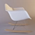 Classic Rocker Chair: Corona and Vray 3D model small image 2