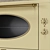 SMEG Cream 90cm Oven with Gold Aesthetics 3D model small image 2