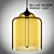 Modern Bell Jar Pendant Light 3D model small image 1