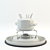 Cheesy Delight Fondue Set 3D model small image 1