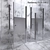 Radaway EOS DWJ: Stylish Shower Door for Niche 3D model small image 1