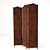 Antique Folding Screen 3D model small image 1