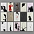 Minimalist Fashion Art by Floyd Grey 3D model small image 1