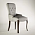 Elegant Renaissance Chair by Angelo Cappellini 3D model small image 1