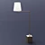 Modern LUR Floor Lamp 3D model small image 1