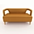 Modern and Stylish Brabbu Karoo Armchair 3D model small image 2