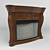 Cosy Fire: Russian Fireplace 3D model small image 1