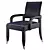 Classy Comfort: Davidson Charlton Chair 3D model small image 1