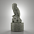 Stone Owl Figurine 3D model small image 2