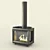 JOTUL I FR 520: The Ultimate Fireplace 3D model small image 1