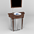 Sleek Shower Buddy 3D model small image 1