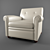 Cozy Aaron Armchair with v-ray 3D model small image 2