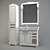 Bathroom Furniture Set 3D model small image 2