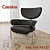 Cassina Tre Pezzi Armchair 3D model small image 1