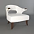 Inuit Myth Dining Chair 3D model small image 1