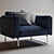 Cassina 20201: Lissoni's Designer Elegance 3D model small image 1