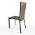 Sleek Italian-Designed Calligaris Slim Chair 3D model small image 2