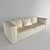 Diagonal Fendi Casa Sofa 2014 3D model small image 1