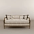 Elegant Classic Sofa 3D model small image 1