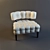 Luxury Leather Chair - IPE Cavalli 3D model small image 1