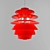 Snowball Chandelier 3D model small image 1