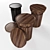 Stylish Tripod Coffee Table 3D model small image 2