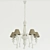 Provence-inspired Chandelier 3D model small image 2