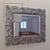 Classic Framed Mirror 3D model small image 1