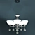 Wunderlicht Chandelier: Elegant Illumination 3D model small image 3