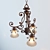 Elegant Bronze Chandelier - Kichler's Cottage Grove Collection 3D model small image 3