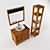 Modern Bathroom Furniture Set 3D model small image 2