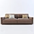 Ribot Modern Sofa 3D model small image 1