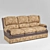 Classic RoyBosh Sofa 3D model small image 1