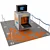 Airport Security Scanner: Branding on Flooring 3D model small image 1