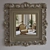 Elegant Vintage Mirror Frame 3D model small image 1